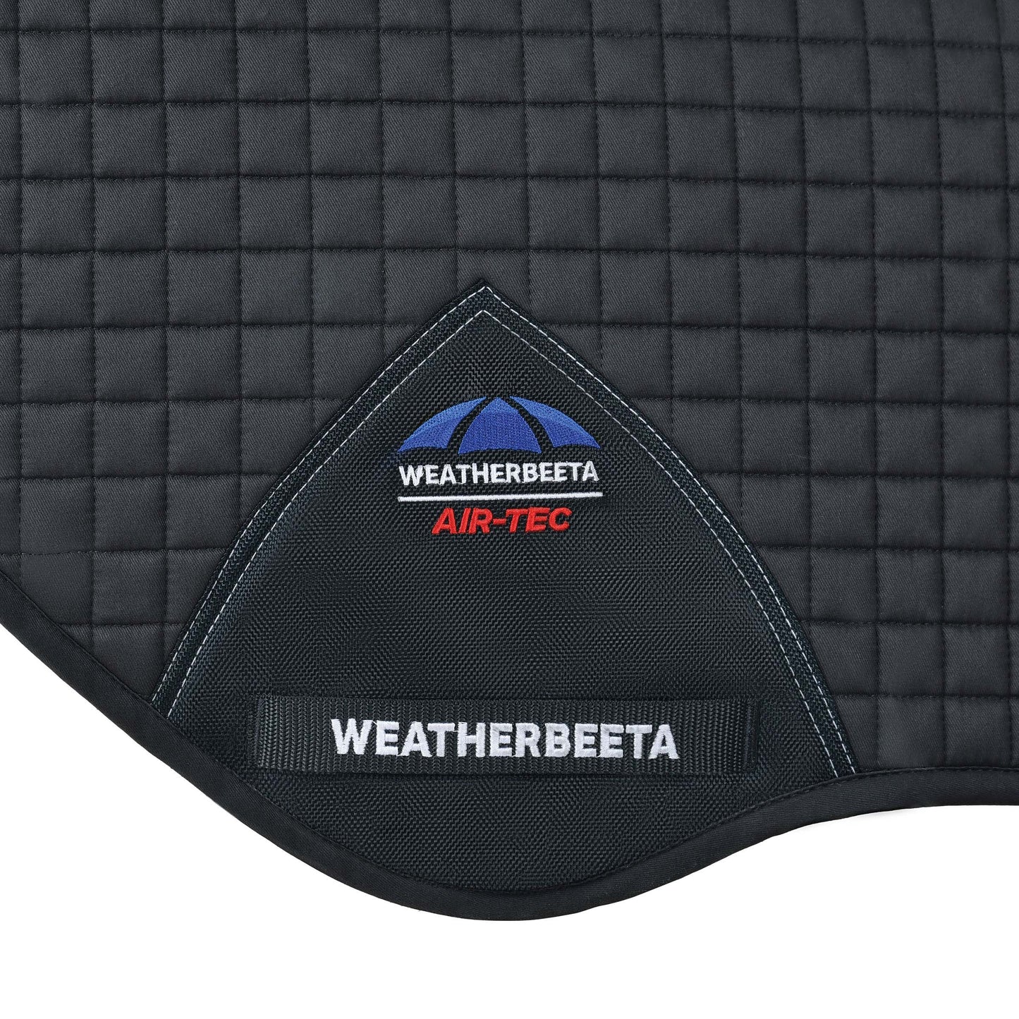 image_addtnl_2 - Charcoal - WeatherBeeta Prime Air-Tec Jump Shaped Saddle Pad - .jpg