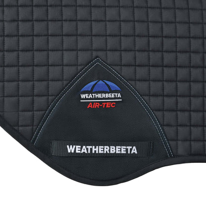 image_addtnl_2 - Charcoal - WeatherBeeta Prime Air-Tec Jump Shaped Saddle Pad - .jpg