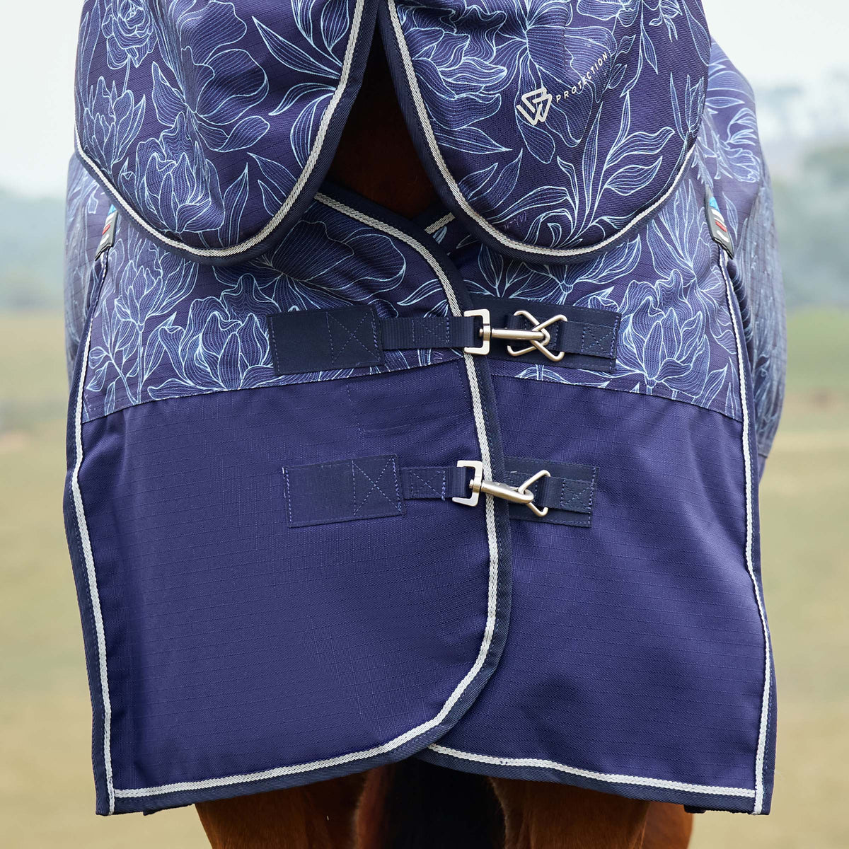 image_addtnl_2 - Floral Print - WeatherBeeta ComFiTec Limited Edition Turnout Detach-A-Neck 220g - .jpg