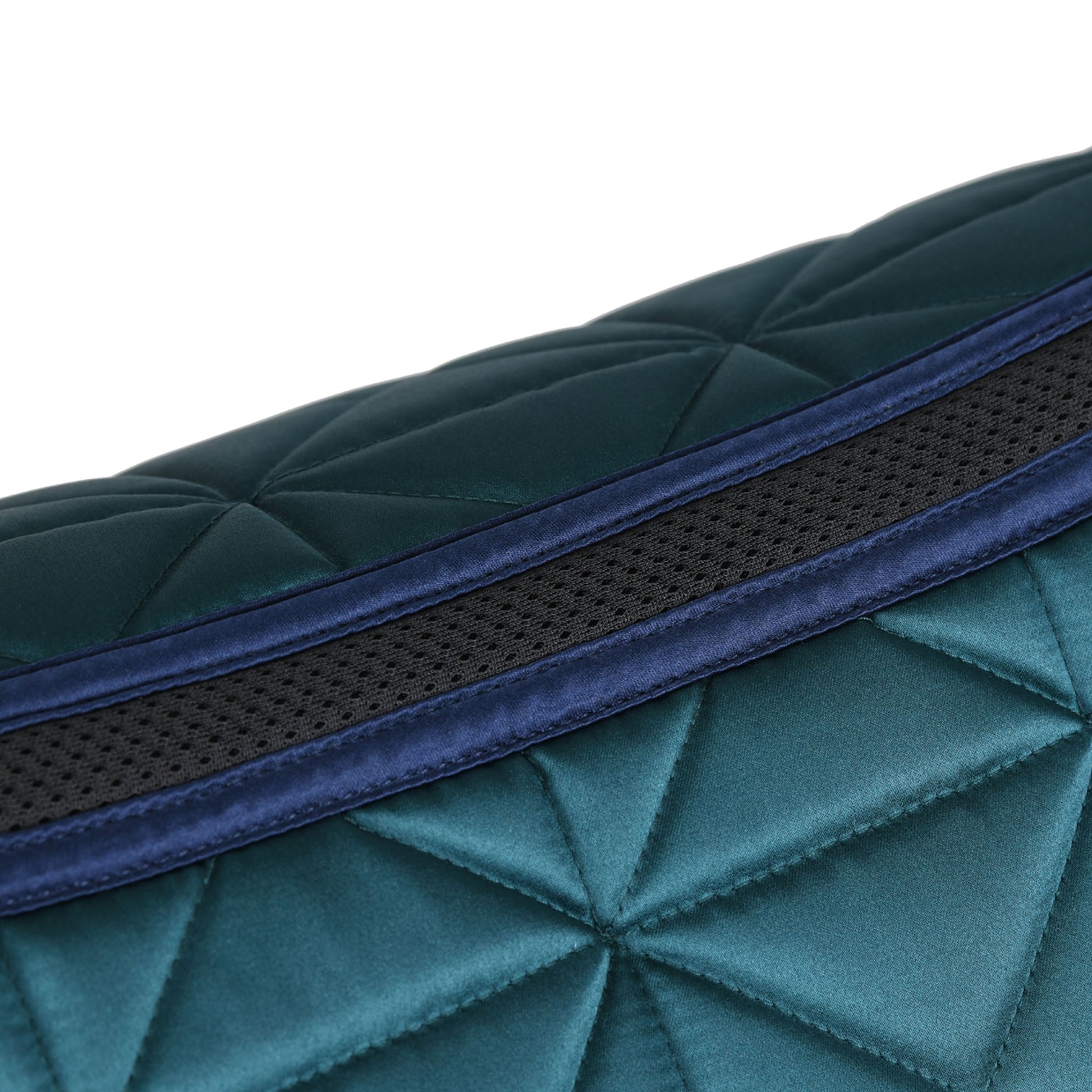 image_addtnl_2 - Forest Green - WeatherBeeta Satin Luxe Air-Tec Quilted Dressage Saddle Pad - .jpg