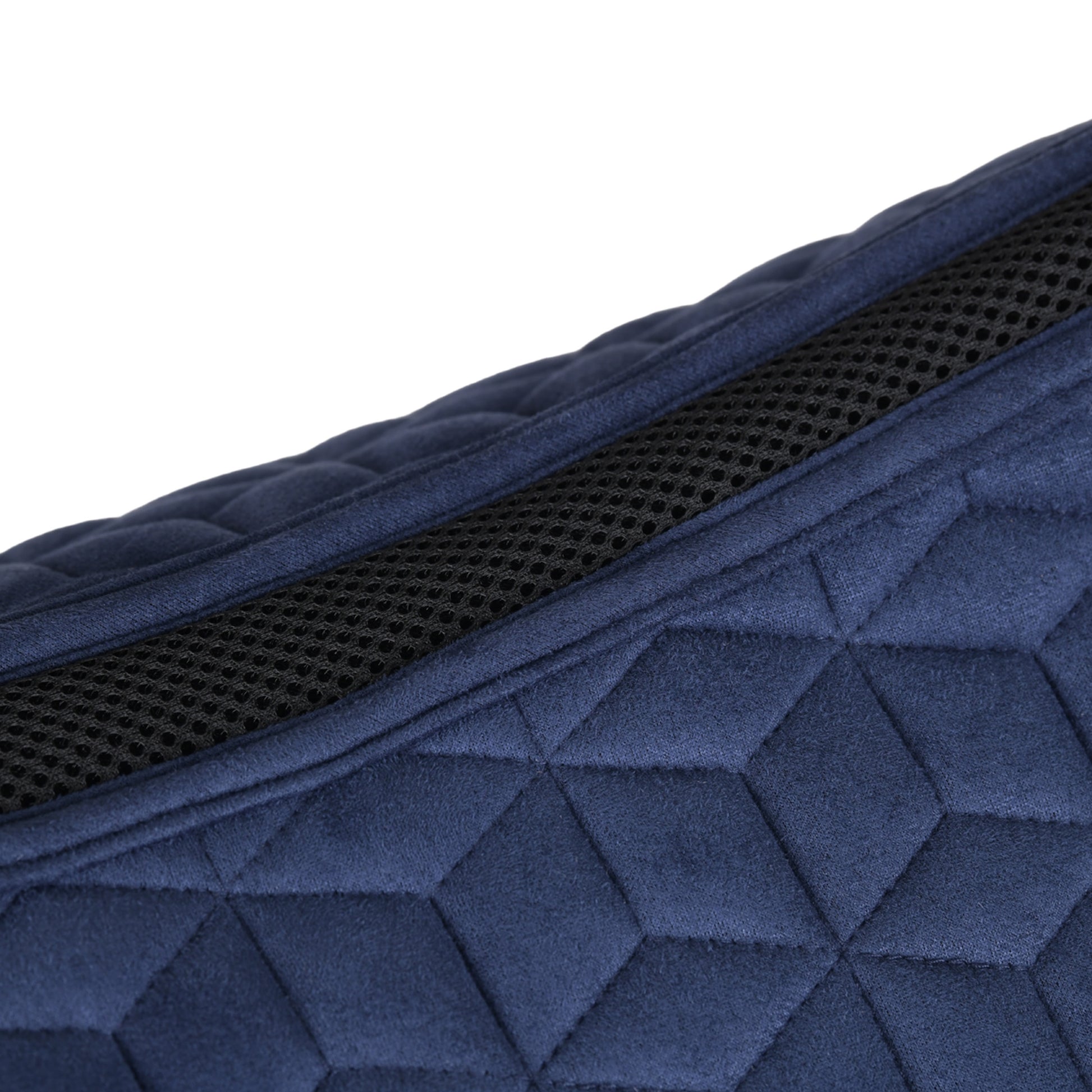 image_addtnl_2 - Navy - WeatherBeeta Suede Elite Air-Tec Jump Shaped Saddle Pad - .jpg