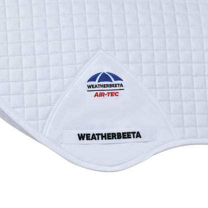 image_addtnl_2 - White - WeatherBeeta Prime Air-Tec Jump Shaped Saddle Pad - .jpg