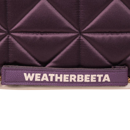image_addtnl_3 - Chocolate - WeatherBeeta Satin Luxe Air-Tec Quilted Dressage Saddle Pad - .jpg