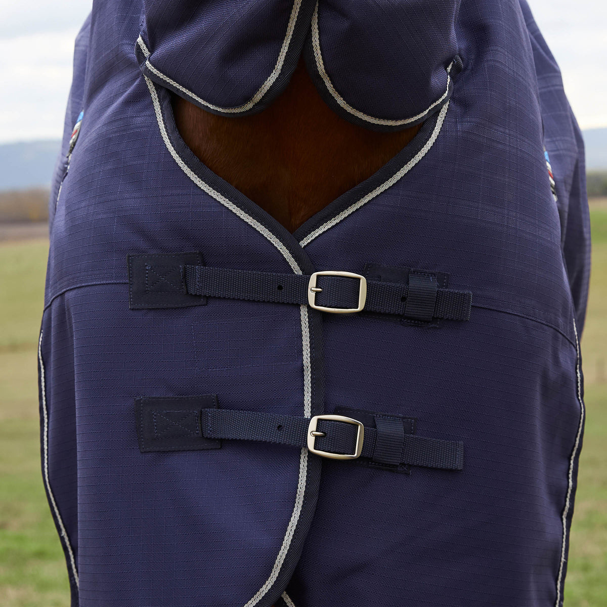 image_addtnl_3 - Navy Embossed Plaid - WeatherBeeta ComFiTec Prelim Turnout Combo 220g - .jpg