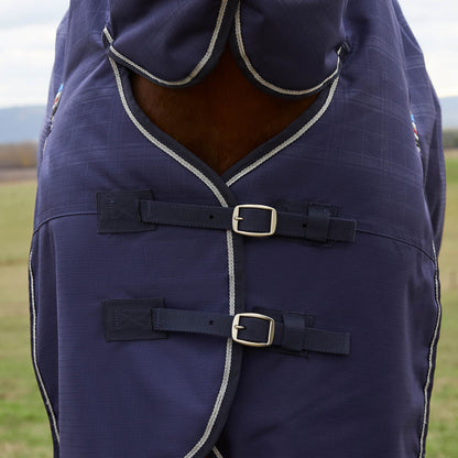 image_addtnl_3 - Navy Embossed Plaid - WeatherBeeta ComFiTec Prelim Turnout Combo 220g - .jpg
