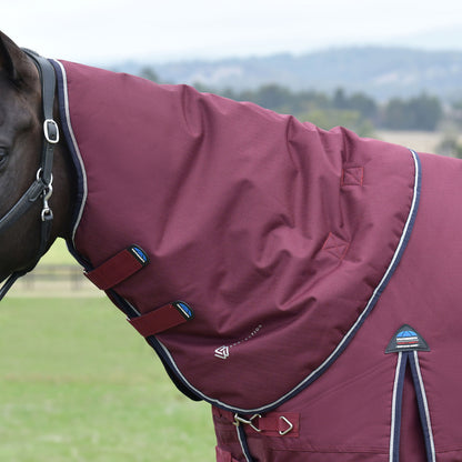 image_addtnl_4 - Burgundy/Navy - WeatherBeeta ComFiTec Essential Turnout Detach-A-Neck 220G - .jpg