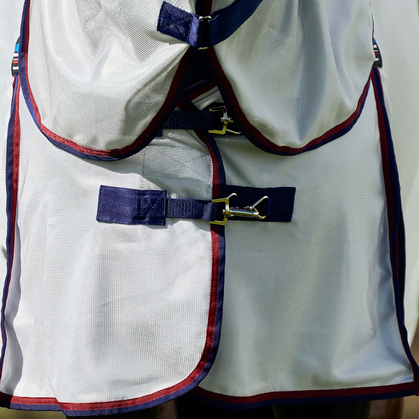 image_feature_1 - Grey/Navy/Burgundy - WeatherBeeta ComFiTec Airflow Fly Sheet Detach-A-Neck - .jpg