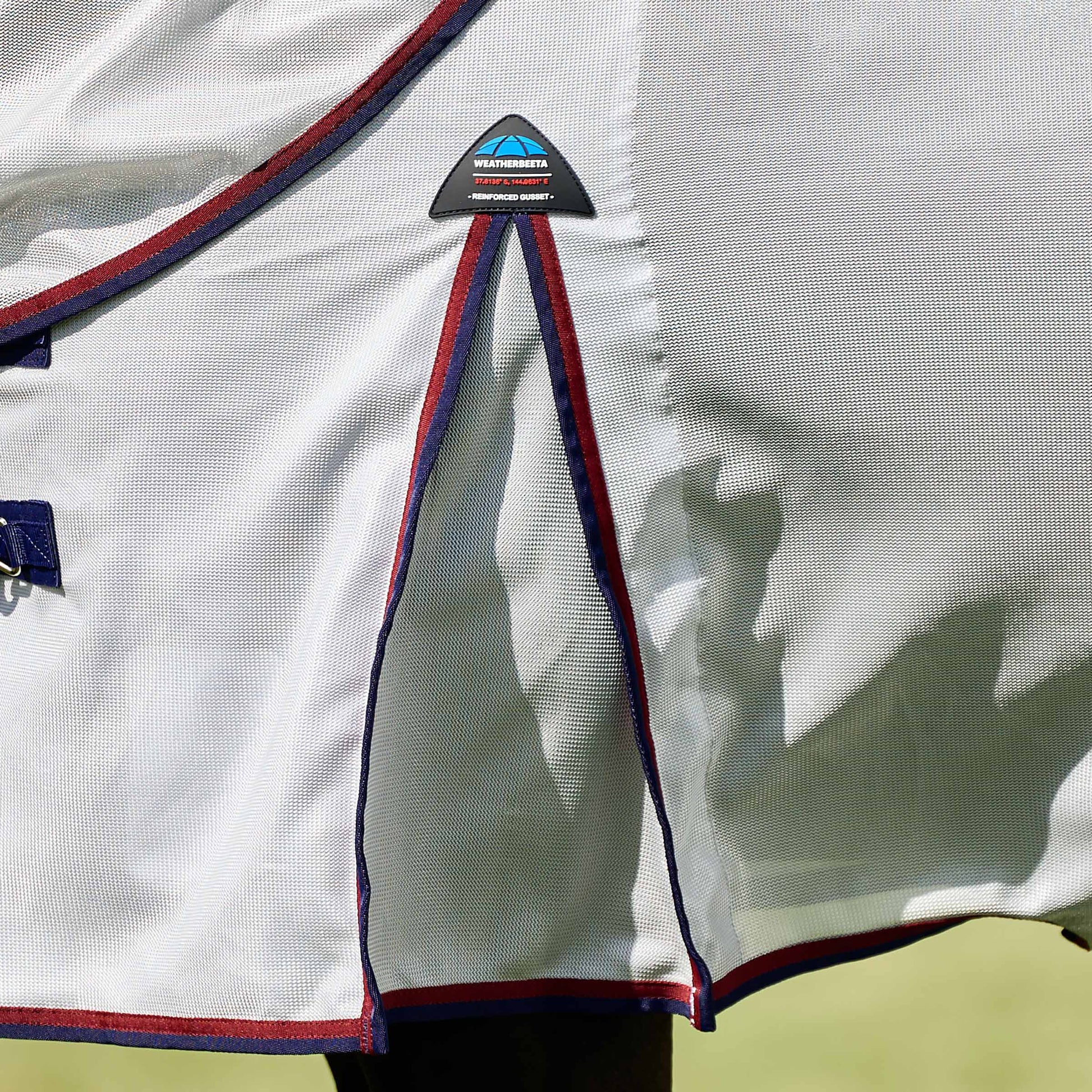 image_feature_2 - Grey/Navy/Burgundy - WeatherBeeta ComFiTec Airflow Fly Sheet Detach-A-Neck - .jpg