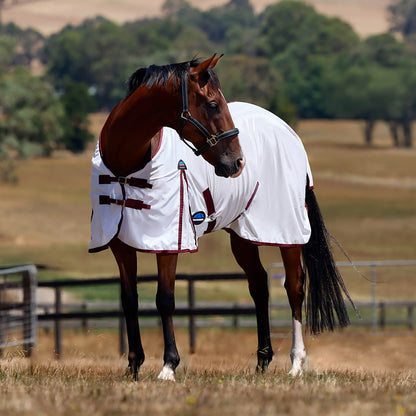 image_feature_2 - White/Burgundy - WeatherBeeta ComFiTec Essential Fly Sheet - .jpg