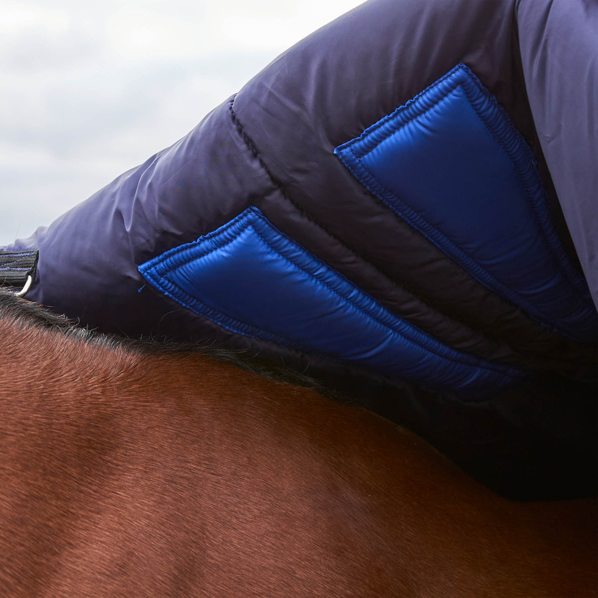 image_feature_3 - Forest Green/Navy - WeatherBeeta ComFiTec Plus Dynamic Turnout High Neck 220g - .jpg