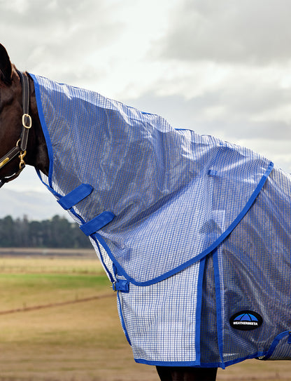 image_feature_3 - White/Cobalt - WeatherBeeta ComFiTec Ripshield Fly Sheet Detach-A-Neck - .jpg