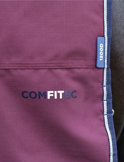 image_feature_4 - Burgundy/Navy - WeatherBeeta ComFiTec Essential Turnout Detach-A-Neck 220G - .jpg