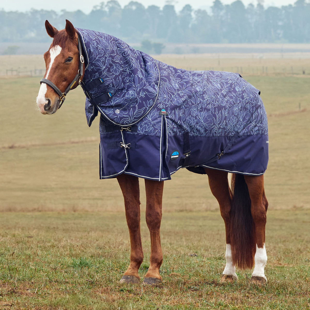 image_feature_4 - Floral Print - WeatherBeeta ComFiTec Limited Edition Turnout Detach-A-Neck 220g - .jpg