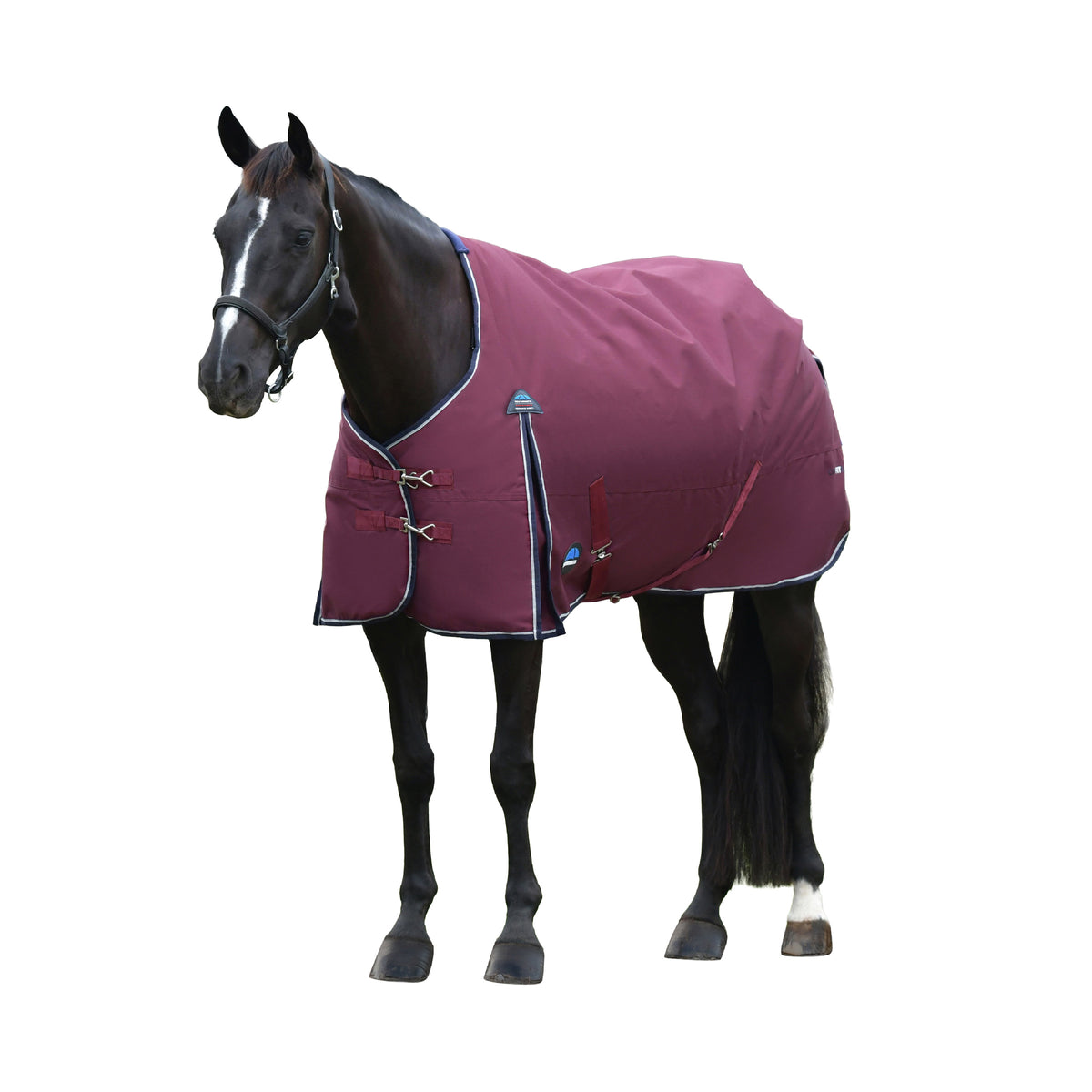image_main - Burgundy/Navy - WeatherBeeta ComFiTec Essential Turnout 360g - .jpg