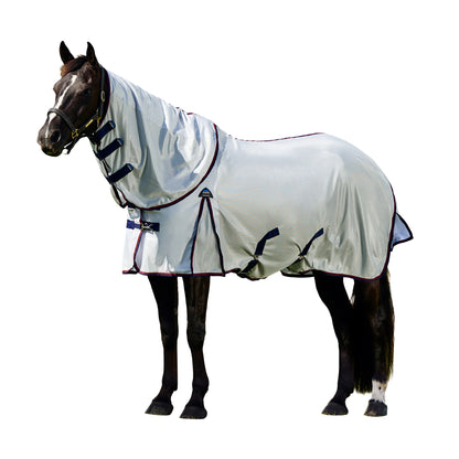 image_main - Grey/Navy/Burgundy - WeatherBeeta ComFiTec Airflow Fly Sheet Detach-A-Neck - .jpg