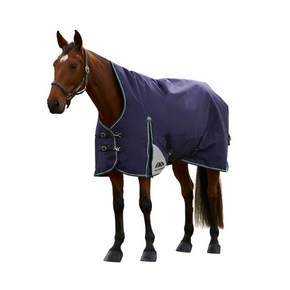image_main - Navy/Forest Green - WeatherBeeta ComFiTec Plus Dynamic Turnout High Neck 220g - .jpg