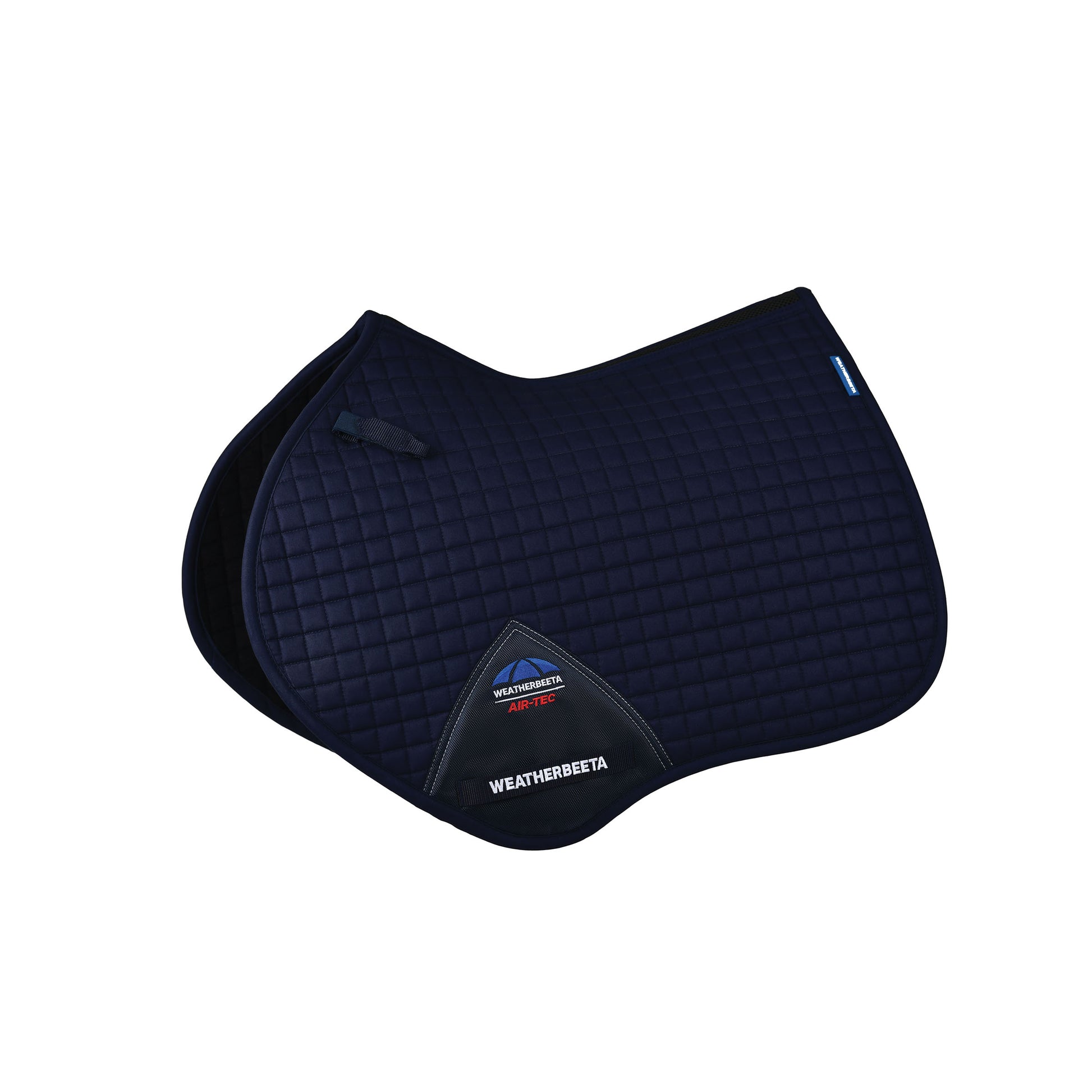 image_main - Navy - WeatherBeeta Prime Air-Tec Jump Shaped Saddle Pad - .jpg