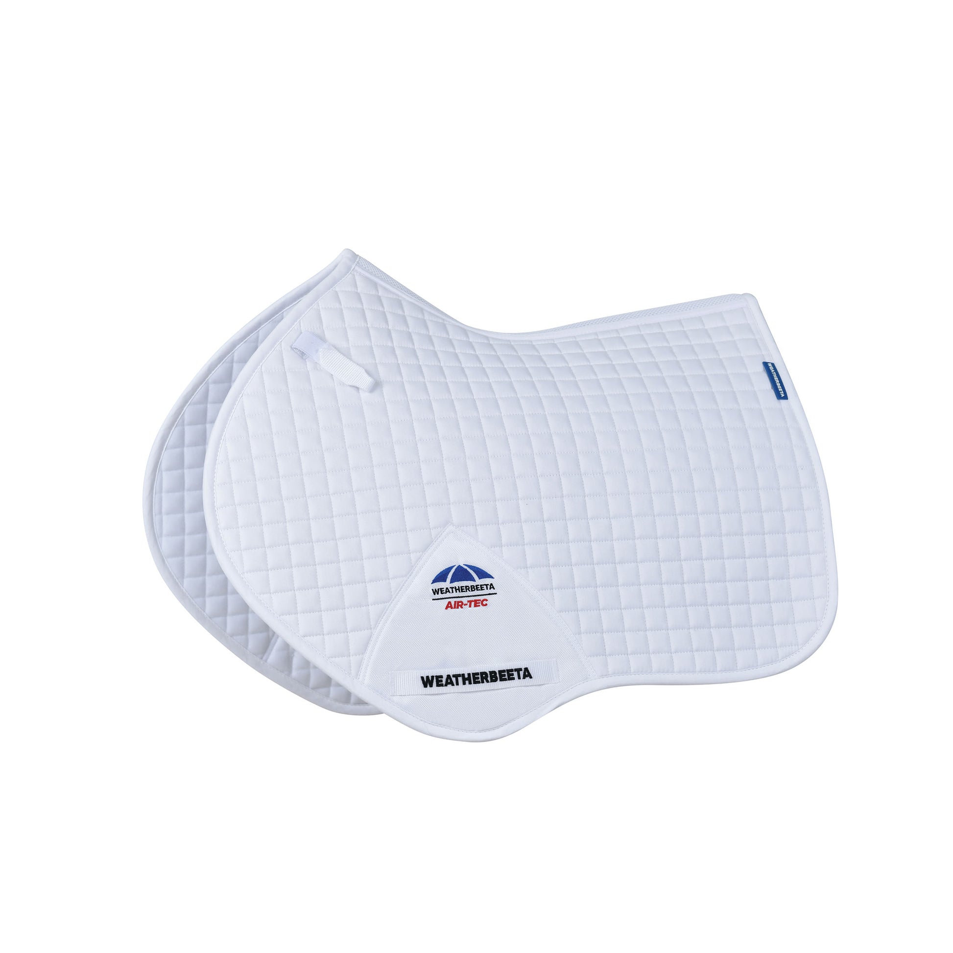 image_main - White - WeatherBeeta Prime Air-Tec Jump Shaped Saddle Pad - .jpg