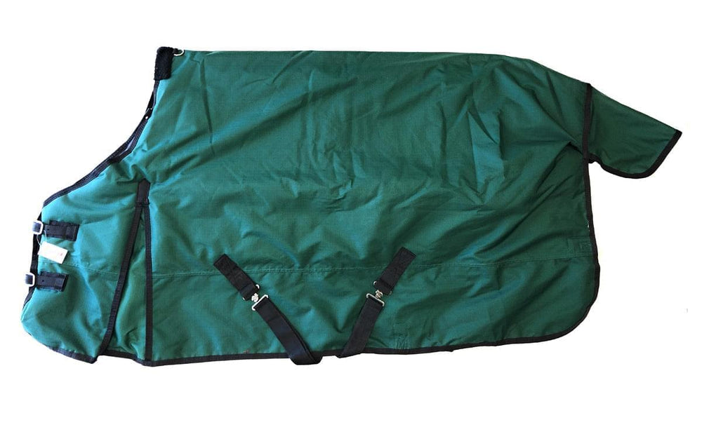 1200D Waterproof Poly Turnout Blanket 400g - Green