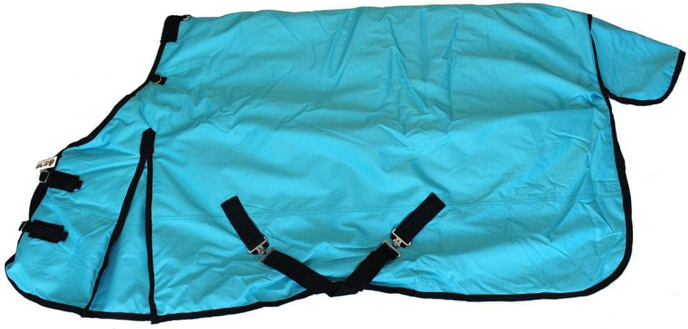 1200D Waterproof Poly Turnout Blanket 400g - Turquoise