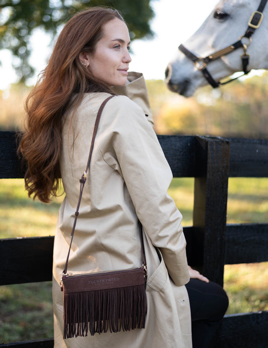 Wellington Wristlet Dark Chocolate Fringe | LIMITED EDITION