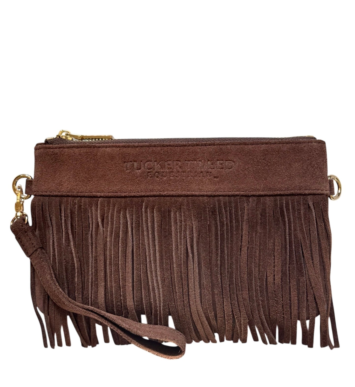 Wellington Wristlet Dark Chocolate Fringe | LIMITED EDITION