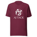 Maroon AJ Tack Logo Tshirt