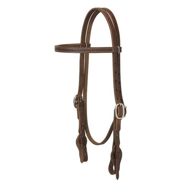 Weaver Working Tack Economy Browband Headstall - 3/4"