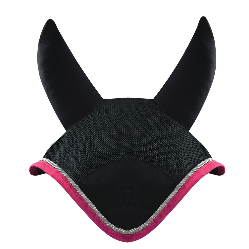 Woof Wear Ergonomic Fly Veil - Large Black and Berry