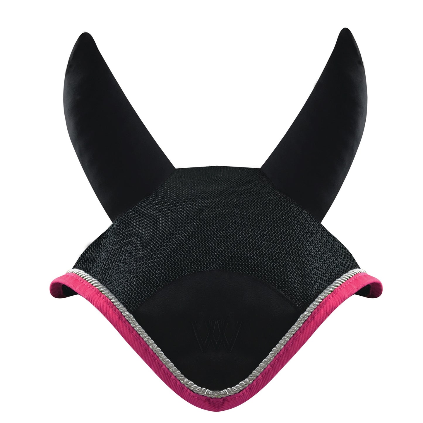 Woof Wear Ergonomic Fly Veil - Medium Black and Berry