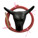 AJ Tack Junior Steer Head Dummy Set with red rope