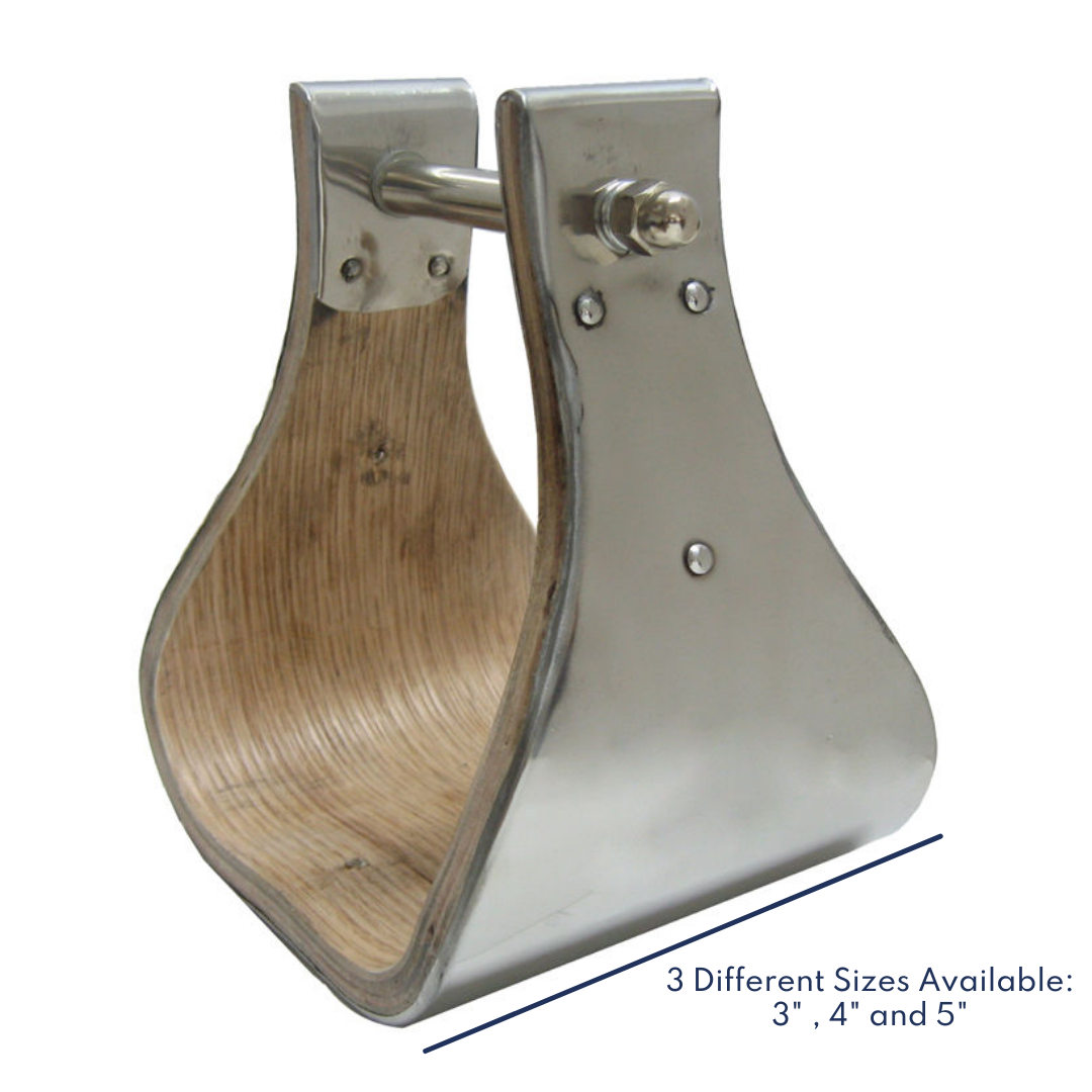 AJ Tack Monel Stirrups