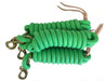 9 Foot Nylon Lead Rope with Leather Popper
