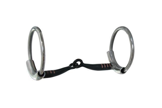 D-Ring Cooper in Lay Texas Star Snaffle Show Bit | SouthwesternEquine
