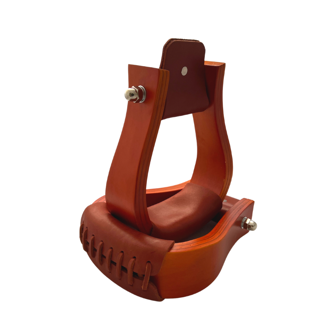Stained Wood Bell Stirrup - Thumbnail 3