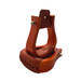 AJ Tack Stained Wood Bell Stirrup