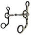 AJ Tack Argentine Snaffle Bit with Engraved Cheeks