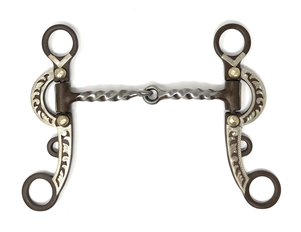 AJ Tack Argentine Snaffle Bit