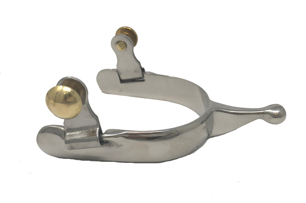 AJ Tack Ball Knob Spurs - Ladies