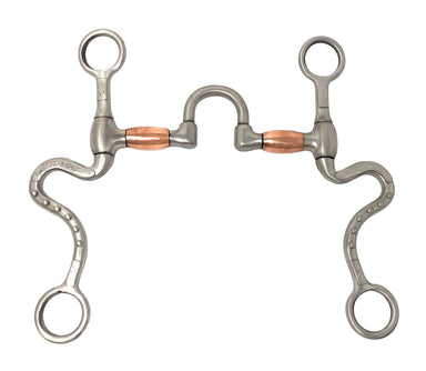 AJ Tack Stainless Steel Correction Bit with Copper Barrels