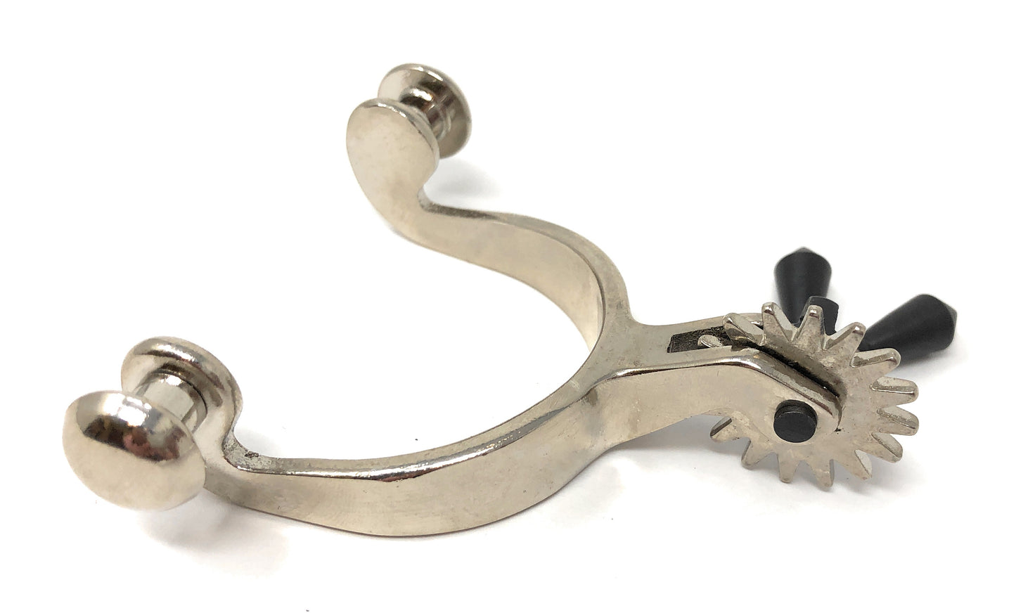 AJ Tack Infant Nickle Plated Spurs