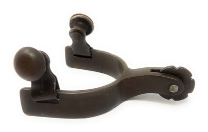 AJ Tack Infant Antique Brown Three Cross Spurs