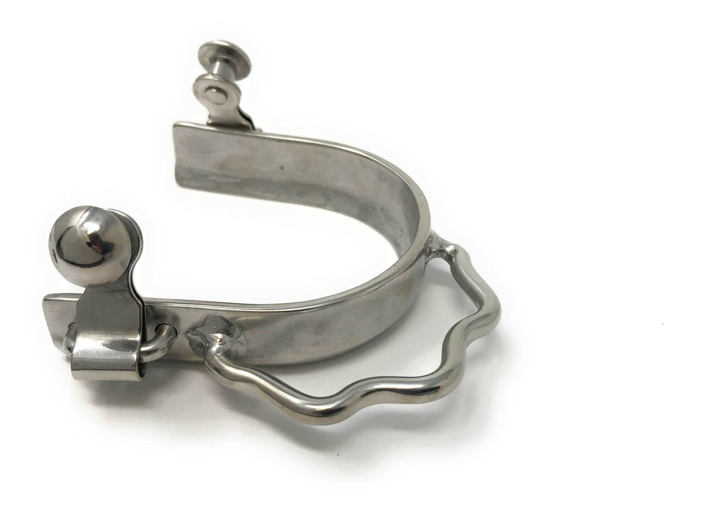 AJ Tack Stainless Steel Bumper Spurs - Ladies