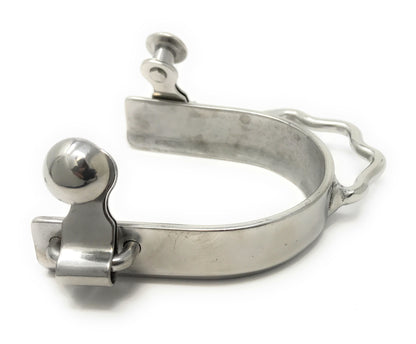 AJ Tack Stainless Steel Bumper Spurs - Ladies