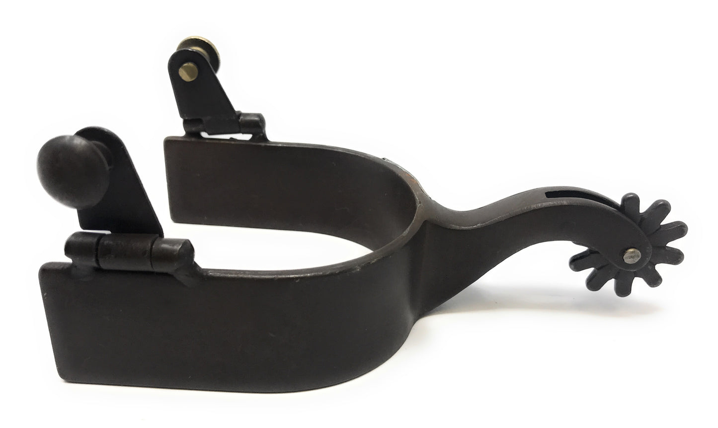 AJ Tack Antique Brown Reining Horse Spurs for ladies