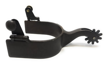 AJ Tack Antique Brown Reining Horse Spurs for ladies