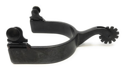 AJ TAck Antique Brown Revolver Spurs - Mens