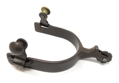 AJ Tack Antique Brown Southwest Engraved Spurs - Mens