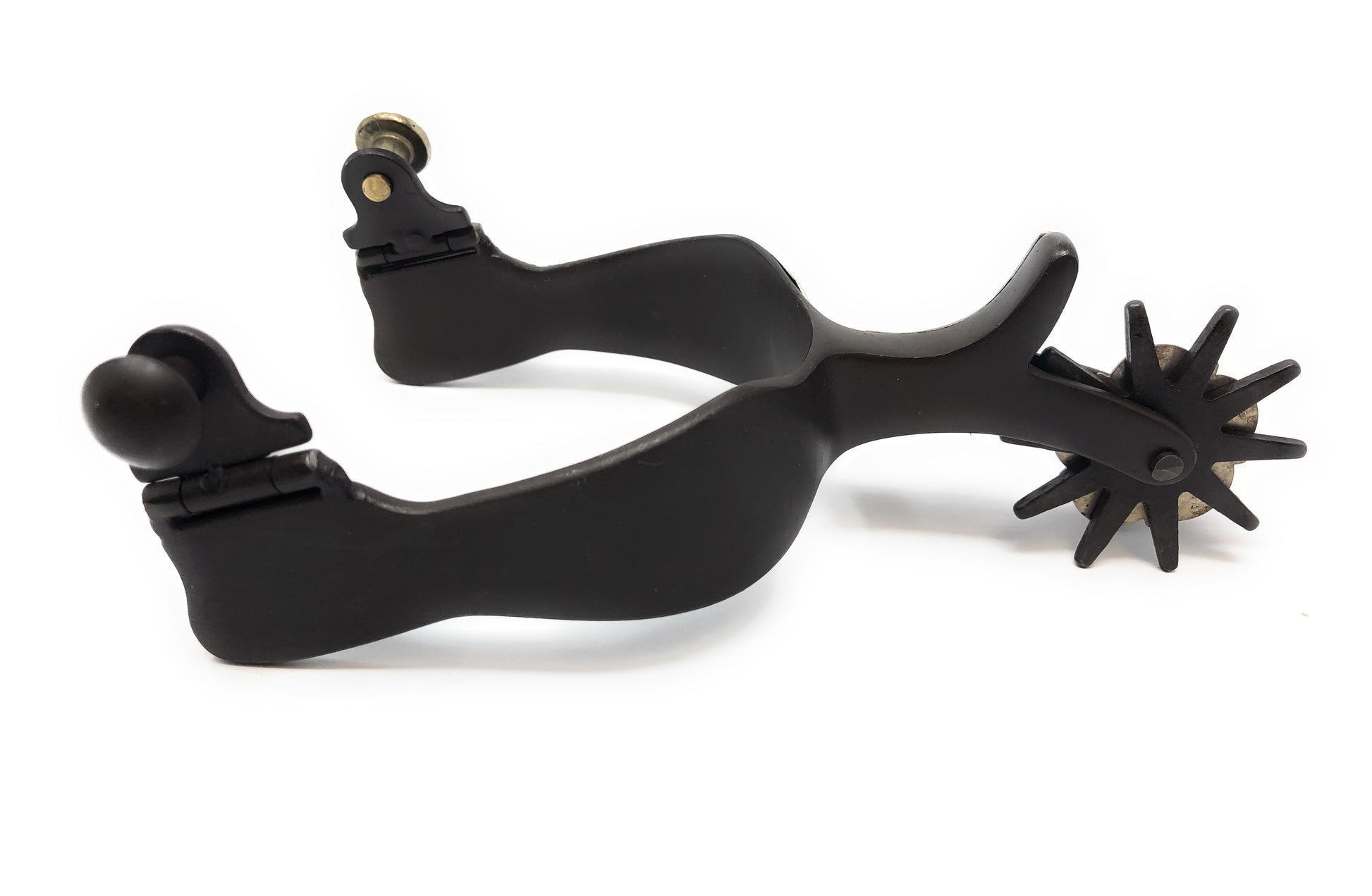 AJ Tack Bucking Bronc Engraved Spurs - Mens