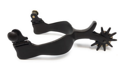 AJ Tack Bucking Bronc Engraved Spurs - Mens